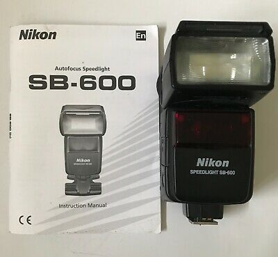 Nikon speedlight sb 600 user manual